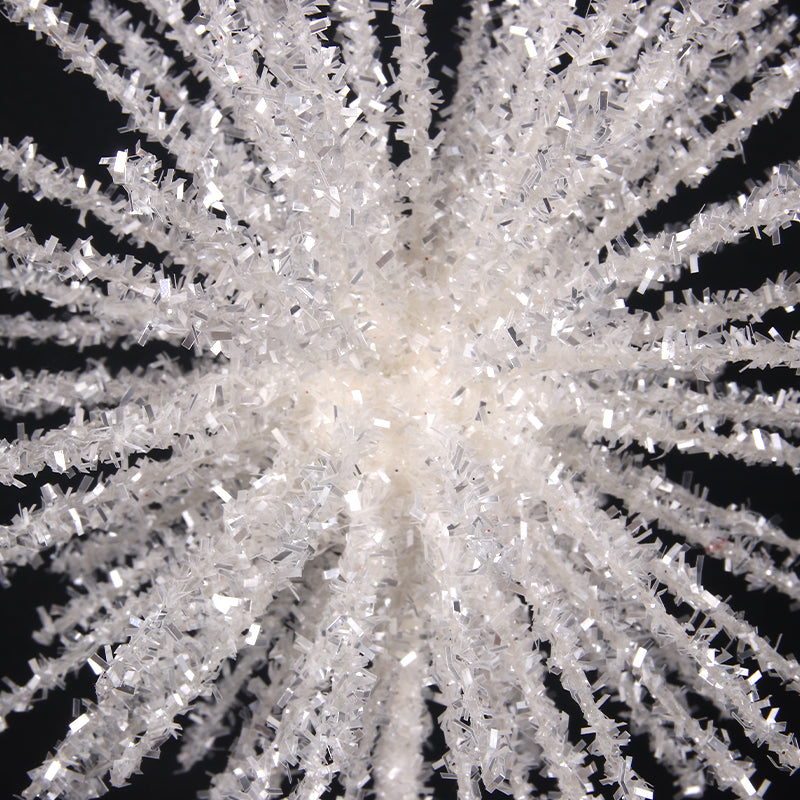 White Snow Starburst Stem D16cm