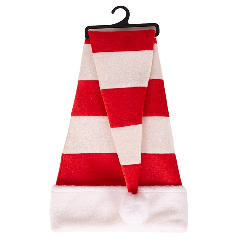 Long Red and White Santa Hat 83x30cm
