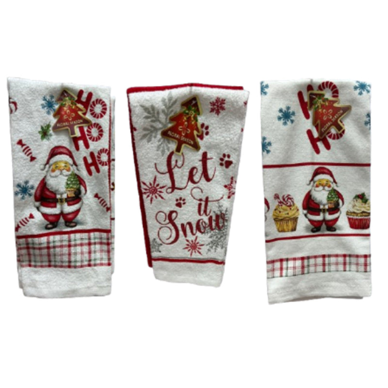 Ronis Christmas Printed T-Towel Assorted Designs