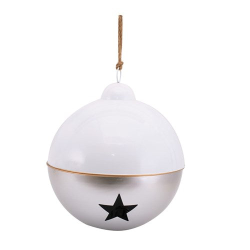 3/Set 2 Tone White & Champagne Seligh Bells-L:60cm, M:50cm, S:36cm