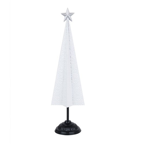 White Tin Tree 56cm