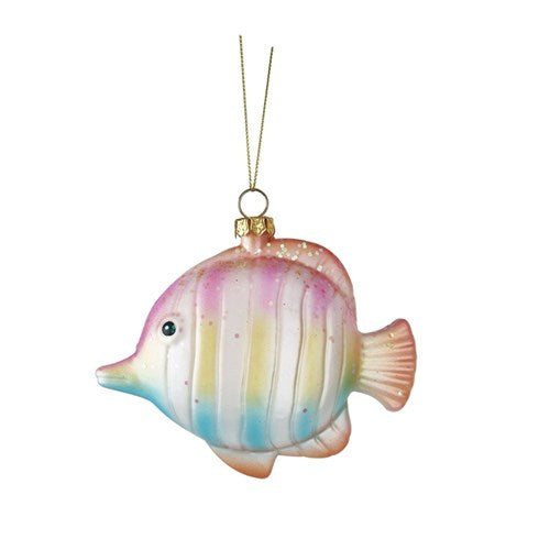 Plastic Fish Ornament 11.5X10cm