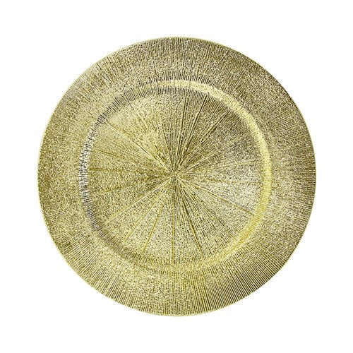 Champagne Charger Plate 33cm