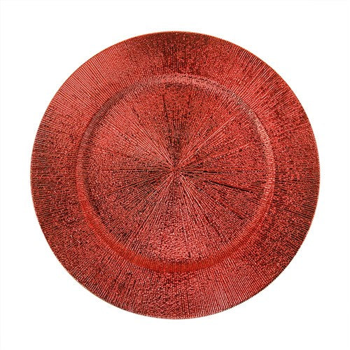 Red Charger Plate 33cm