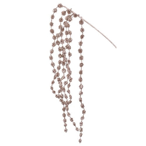 Champagne Glitter Drop 104cm