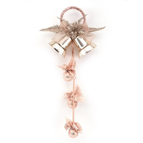Champagne Bell Hanger 59X25cm