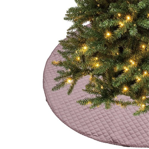 Pink Quilted Tree Skirt 120cm