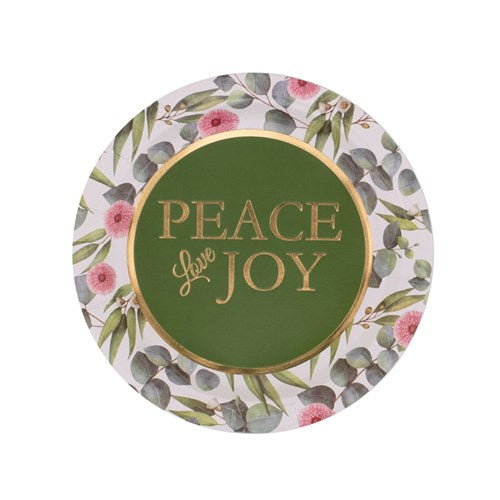 Australian Botanical Paper Plate-Plastic Free Pk20 18cm