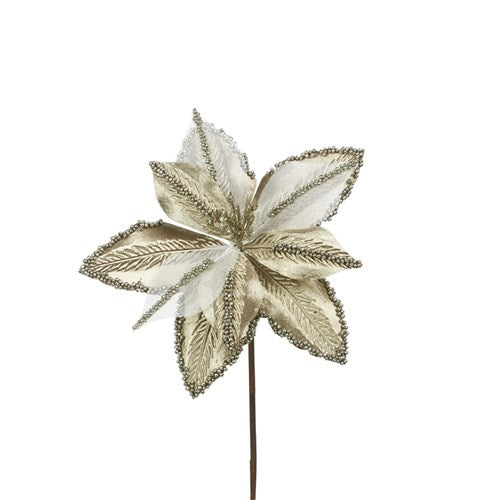 Copper Poinsettia 30cm