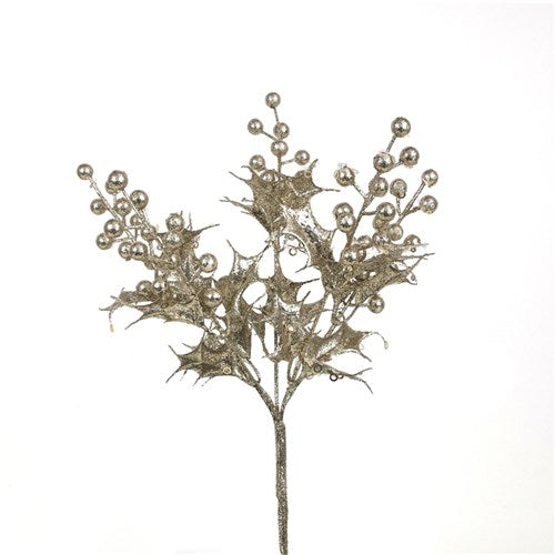 Champagne Glitter Stem 46cm