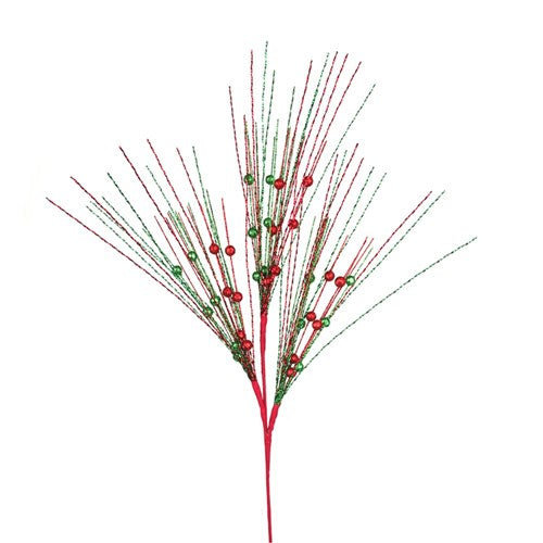 Red & Green Ball Spray 85cm