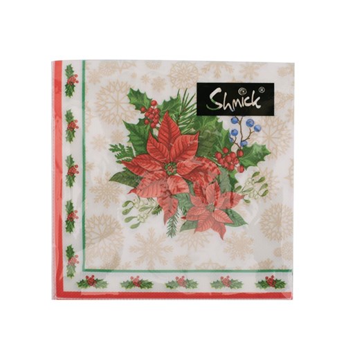Christmas Napkins 20pk 2ply