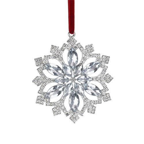 Tree Ornament 10cm Crystal Star