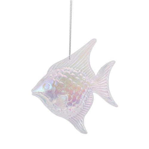 Tree Ornament 10cm Irridescent Fish