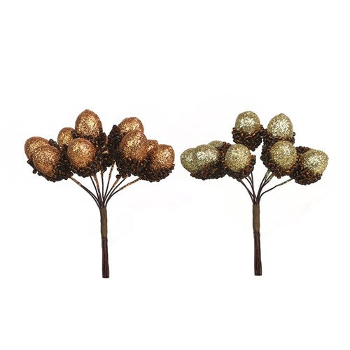 Acorn Bunch 11cm 2 assorted