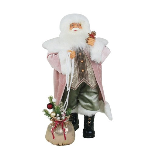 Pink & Sage Santa Claus 60cm