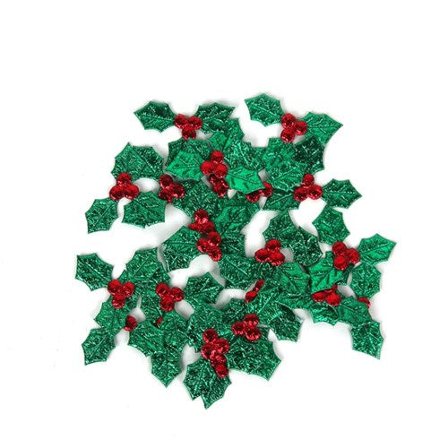 DIY Holly Leaves 24Pk