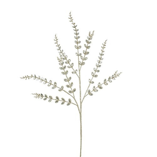 Silver Glitter Stem 86cm