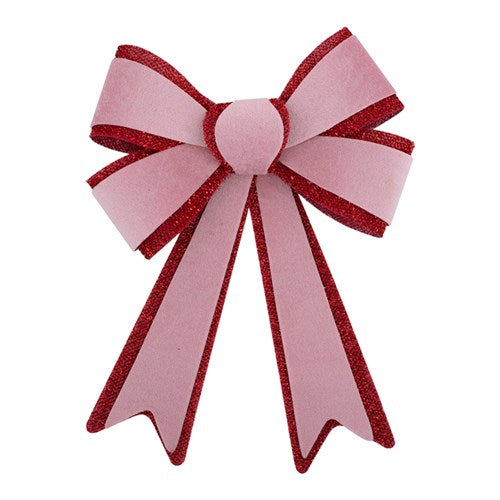 Bow Pink & Red 22X32cm