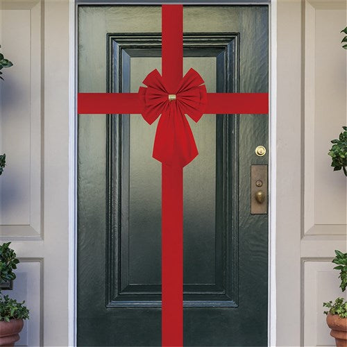 Bow Red Door 40X56cm 11.5X4.5M 11.5X2.2M