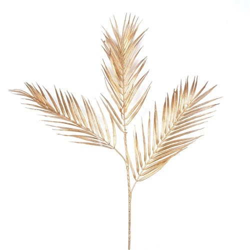 Antique Gold Fern Stem 90cm