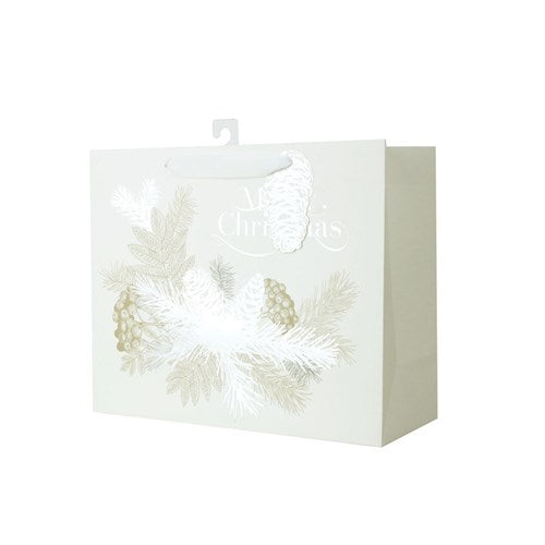 Gift Bag Pine Cone Horizontal 23x10x18cm Medium