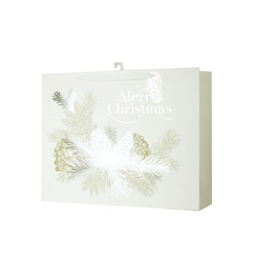 Gift Bag Pine Cone Horizontal 42x12x30cm Xlarge