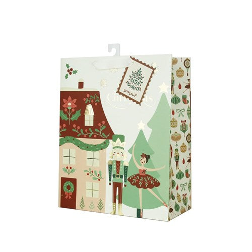 Gift Bag Nutcracker Suite 18x23x12cm Medium