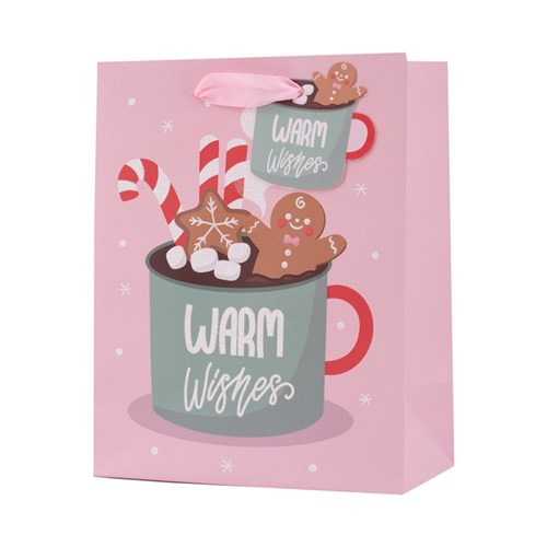 Gift Bag Warm Wishes 18x23x10cm Medium