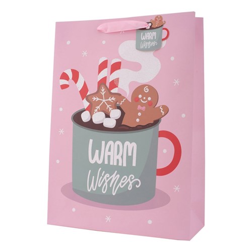 Gift Bag Warm Wishes 30x42x12cm Xlarge
