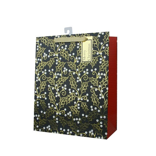 Gift Bag Misteltoe 26x32x12cm Large