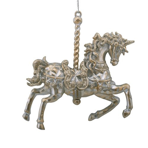 Tree Ornament 11.5cm Champagne Unicorn