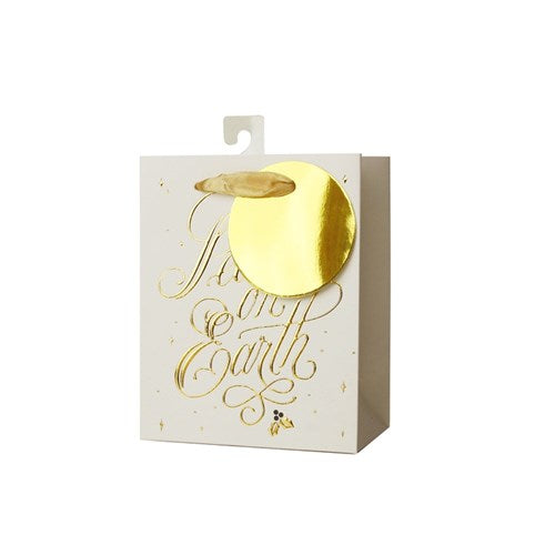 Gift Bag Peace On Earth 11.1x13.7x6.2cm Small