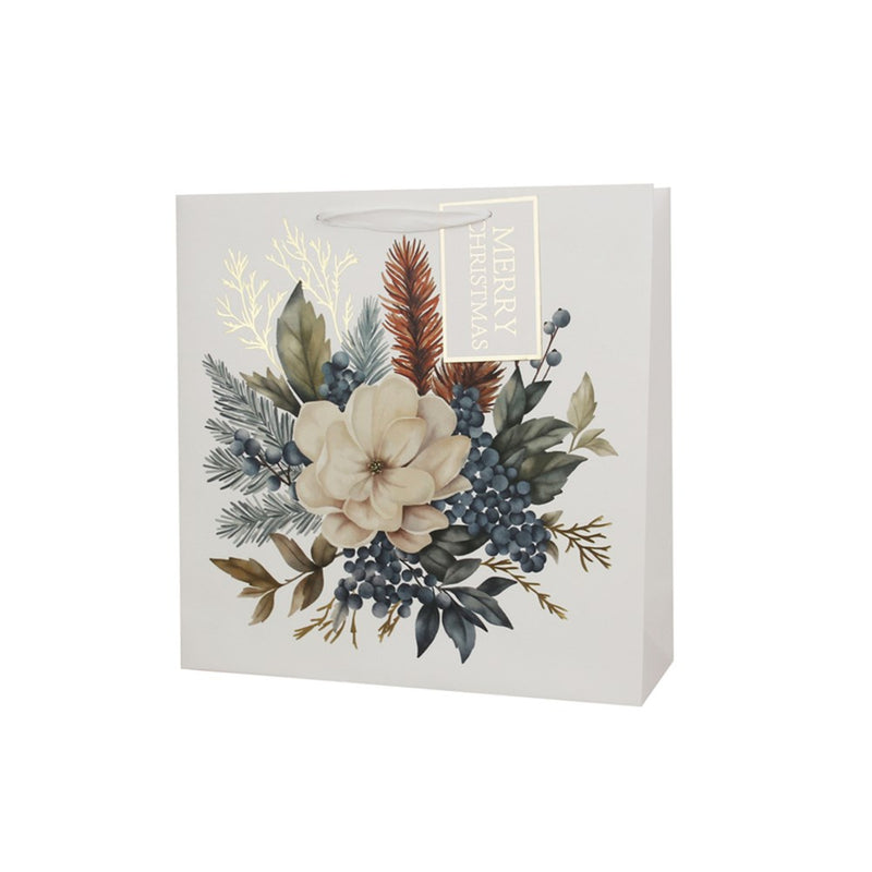 extra large Christmas magnolia gift bag 35 x 35 x 12cm