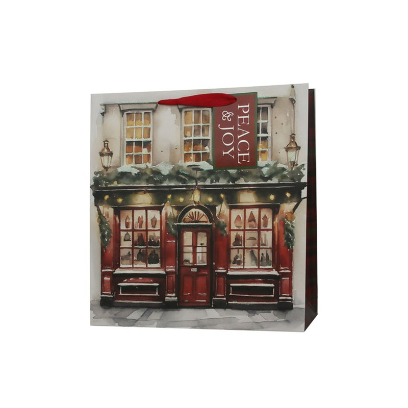 extra large Christmas house gift bag