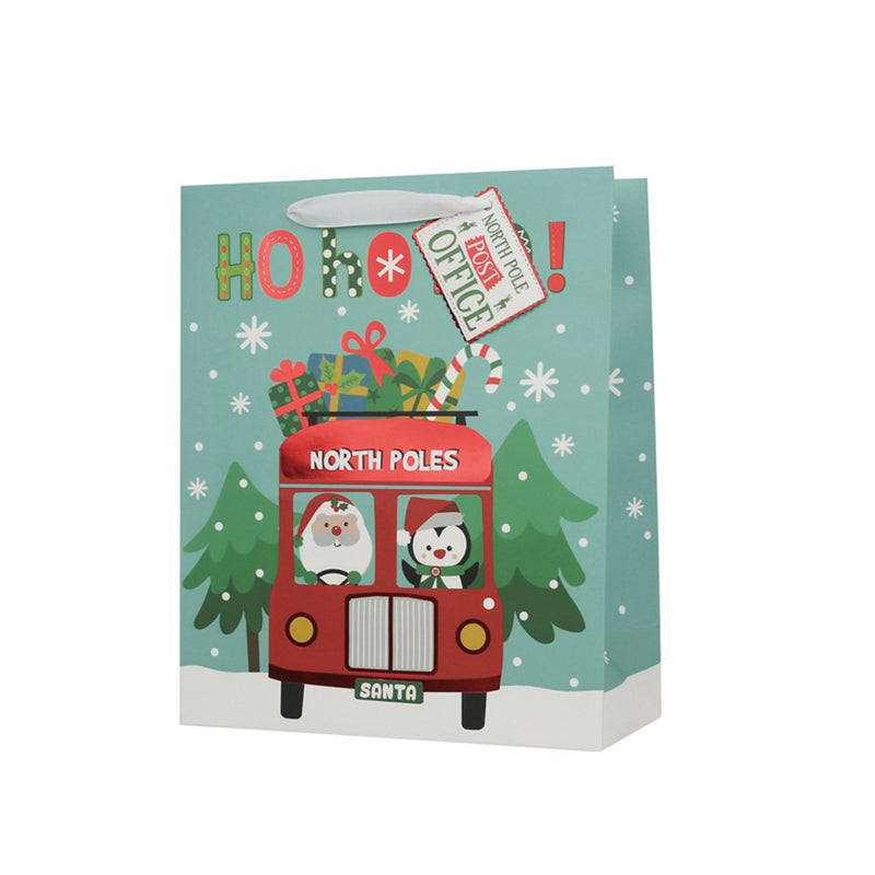 large Ho Ho Ho Christmas gift bag