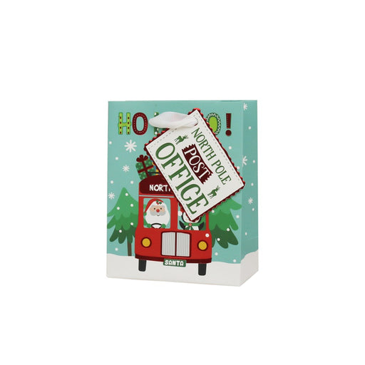 small Ho Ho Ho Christmas gift bag