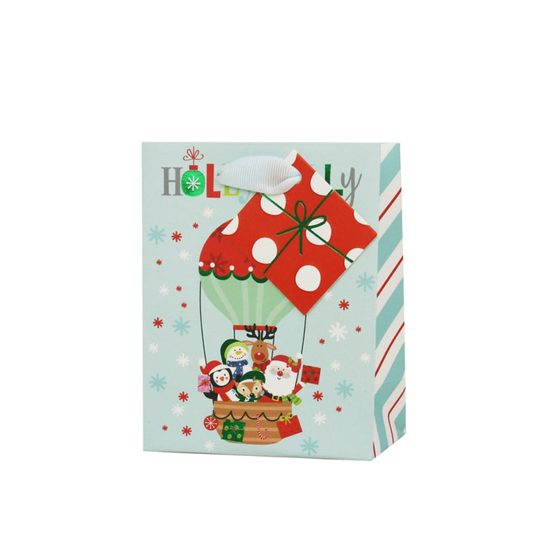 small peppermint candy Christmas gift bag