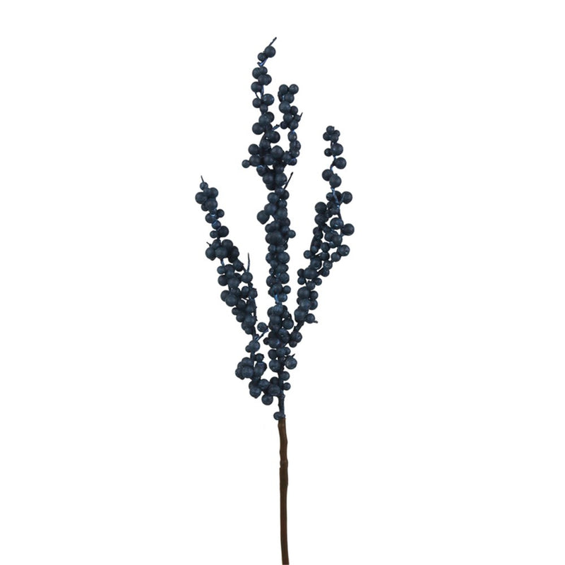 52cm blueberry Christmas decorative stem