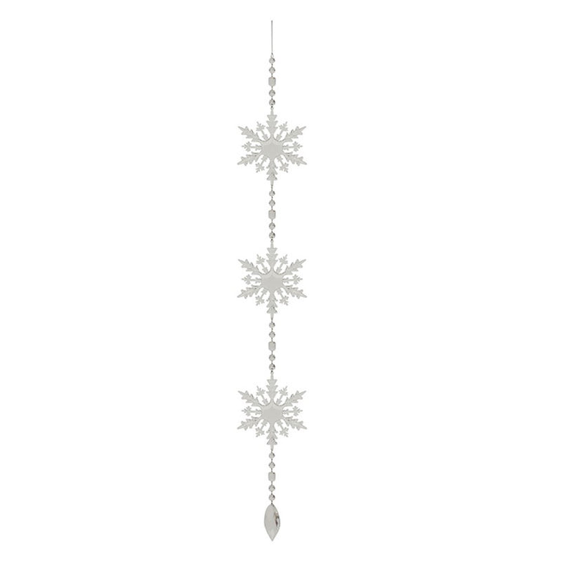 119cm three tier acrylic snowflake hanging Christmas decoration