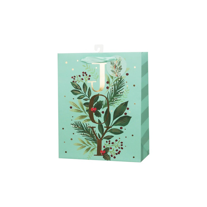 large Joy Christmas gift bag