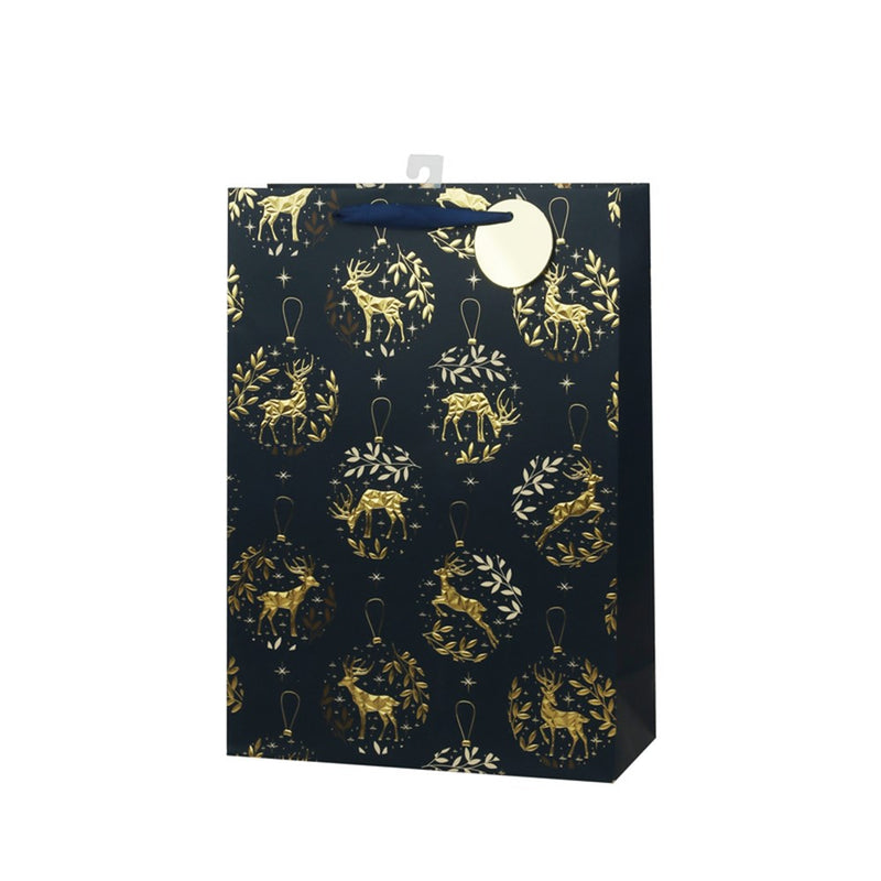 extra large Christmas reindeer gift bag