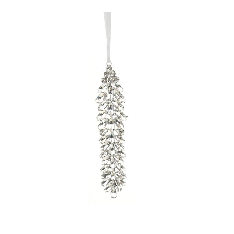 18cm diamante hanging Christmas tree decoration