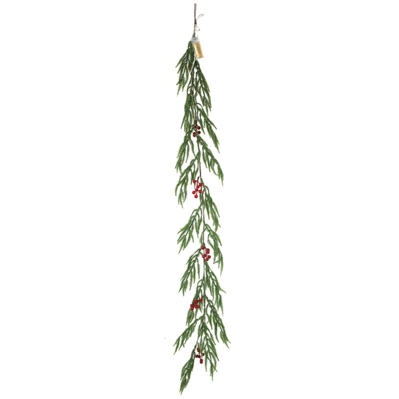 150cm battery operated LED pine Christmas garland