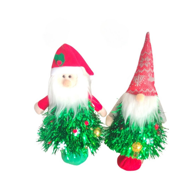 Elf On Xmas Tree 30Cm