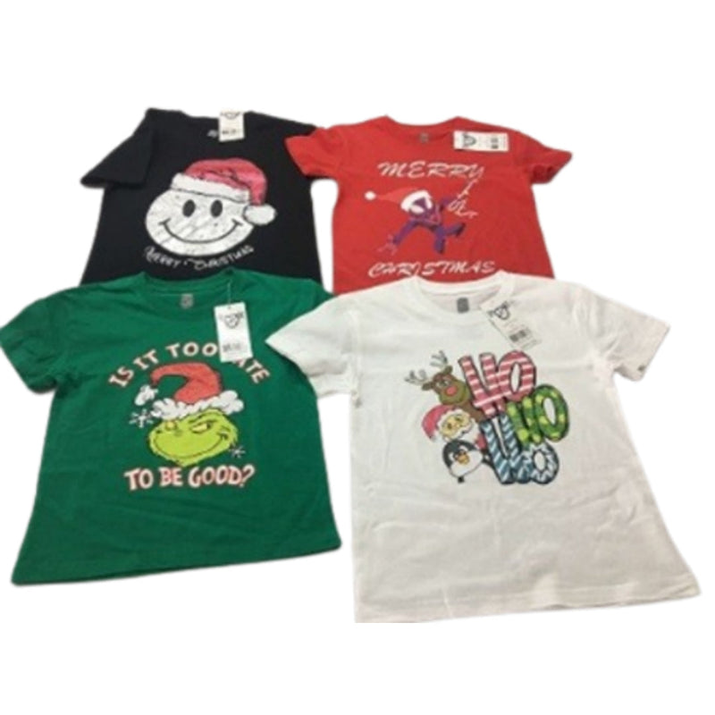 Ronis Kids Christmas T-Shirt 2 - 12 yrs old