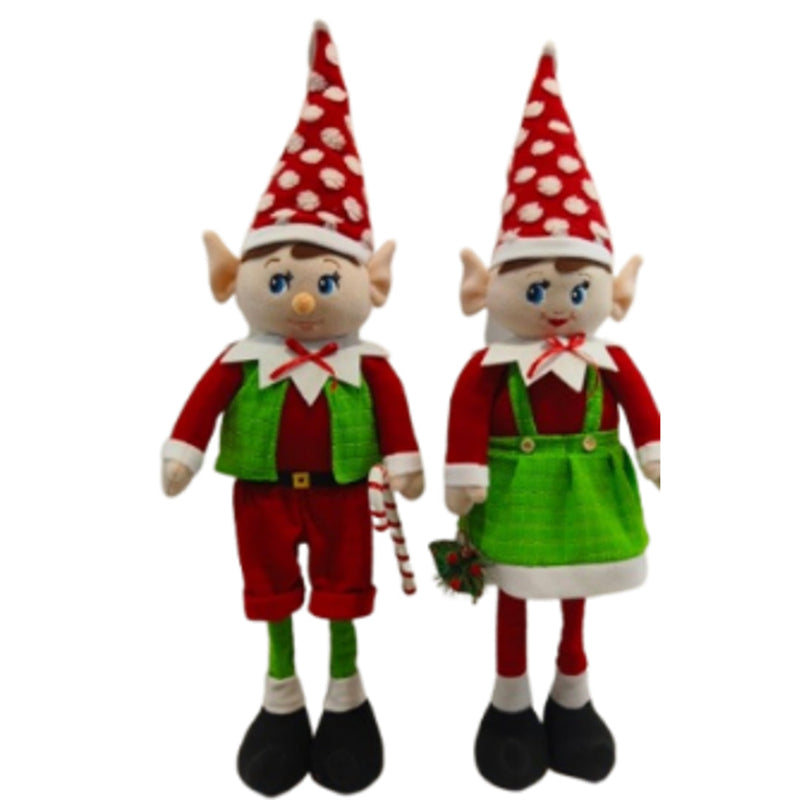 Ronis Collapsible Elves 78cm 2 Assorted