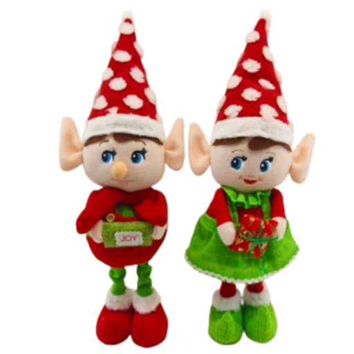 Ronis Standing Elves 50cm 2 Assorted