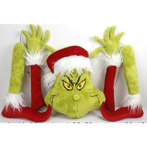 Ronis Giant Green Monster Tree Set (Head 35cm, 2 Hands 55cmx10cm, 2 Legs 45cm)