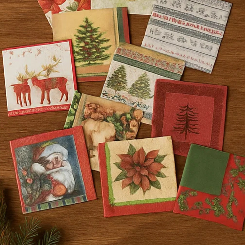 Napkins Classic Designs 20pk Assorted